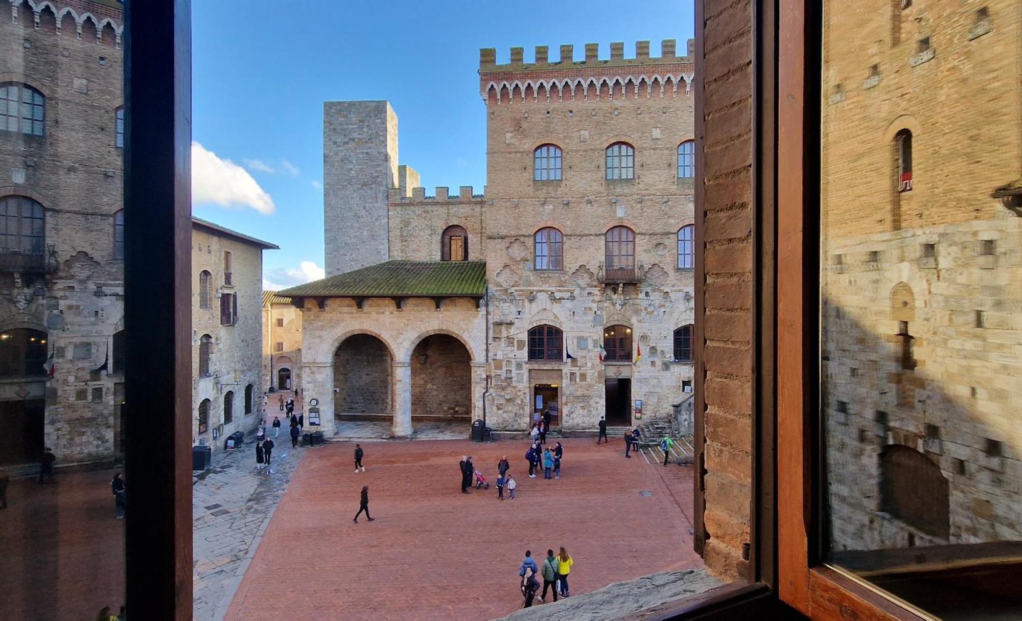 Sangi Studio Apartment - With Amazing View Of The Duomo San Gimignano Extérieur photo