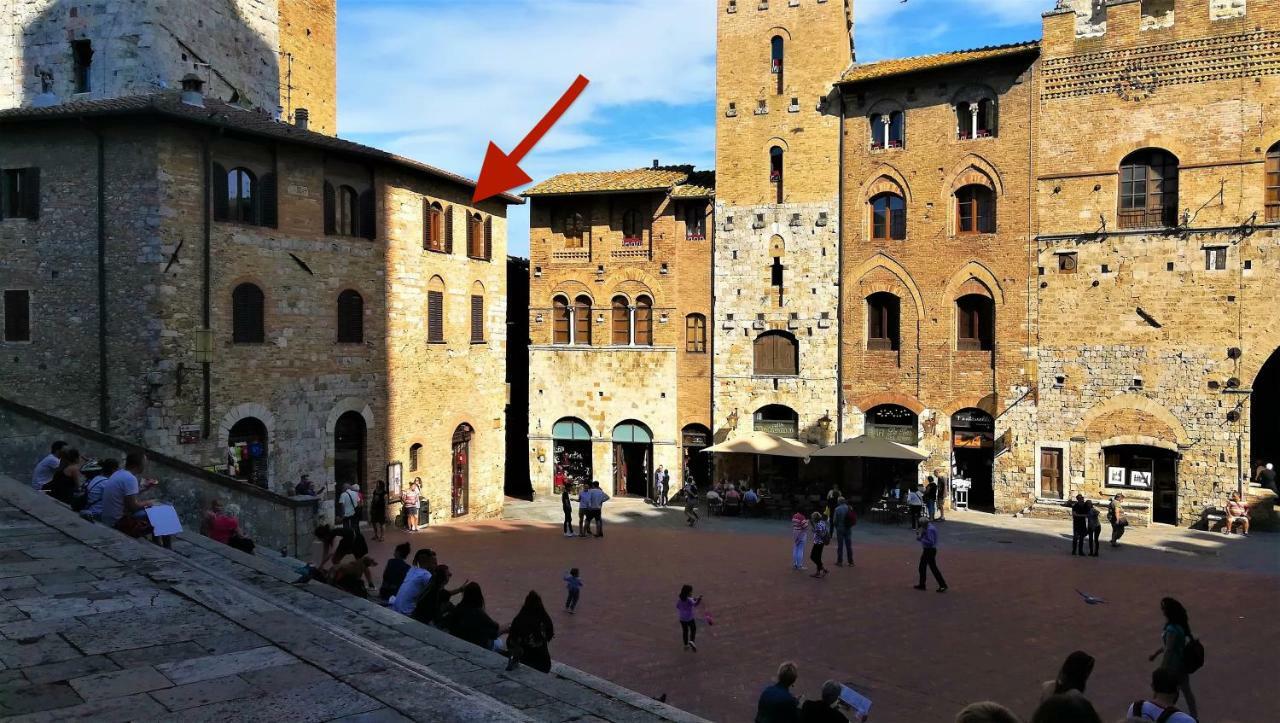 Sangi Studio Apartment - With Amazing View Of The Duomo San Gimignano Extérieur photo